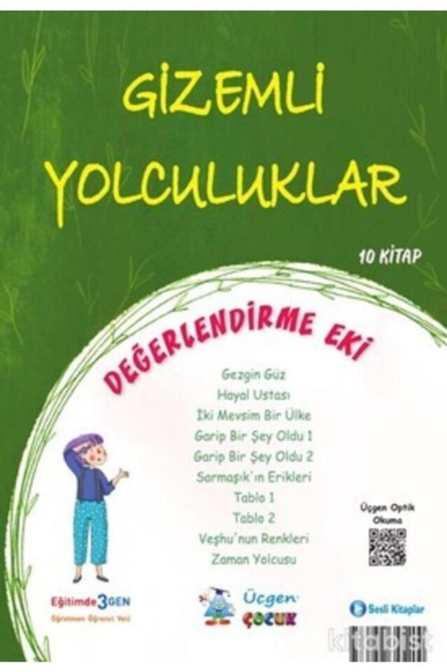 Gizemli Yolculuklar Serisi - 10 Kitap + Değerlendirme Eki Poşetli