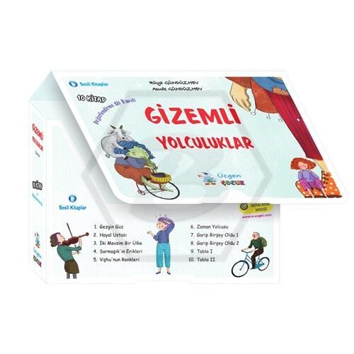 Gizemli Yolculuklar Serisi - 10 Kitap + Değerlendirme Eki Poşetli