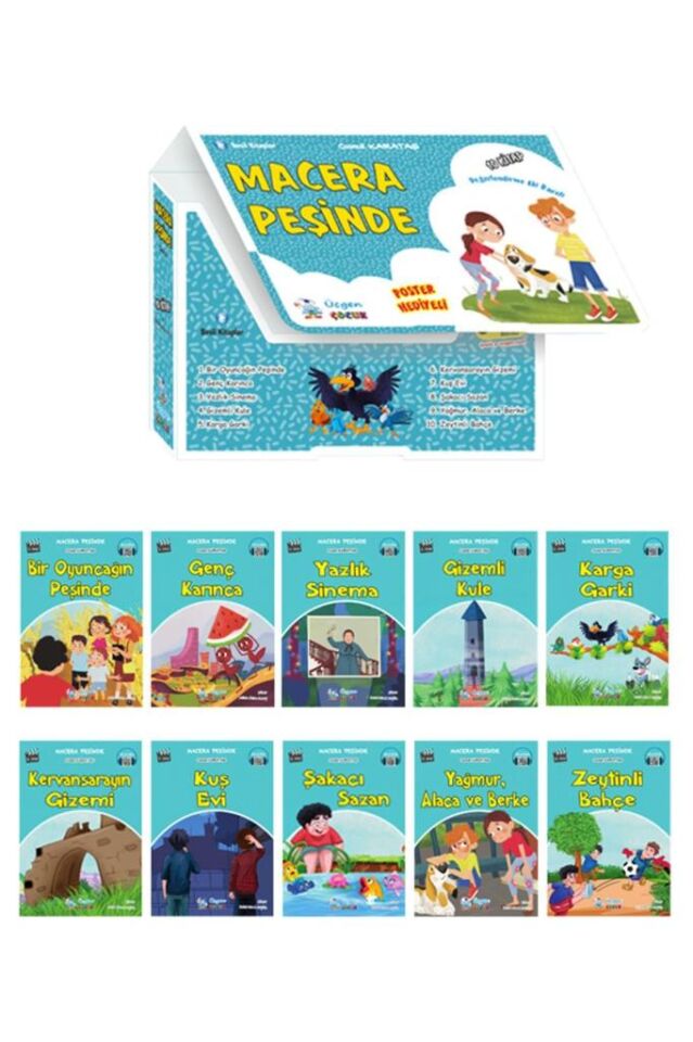 Macera Peşinde - Kutulu 10 Kitap