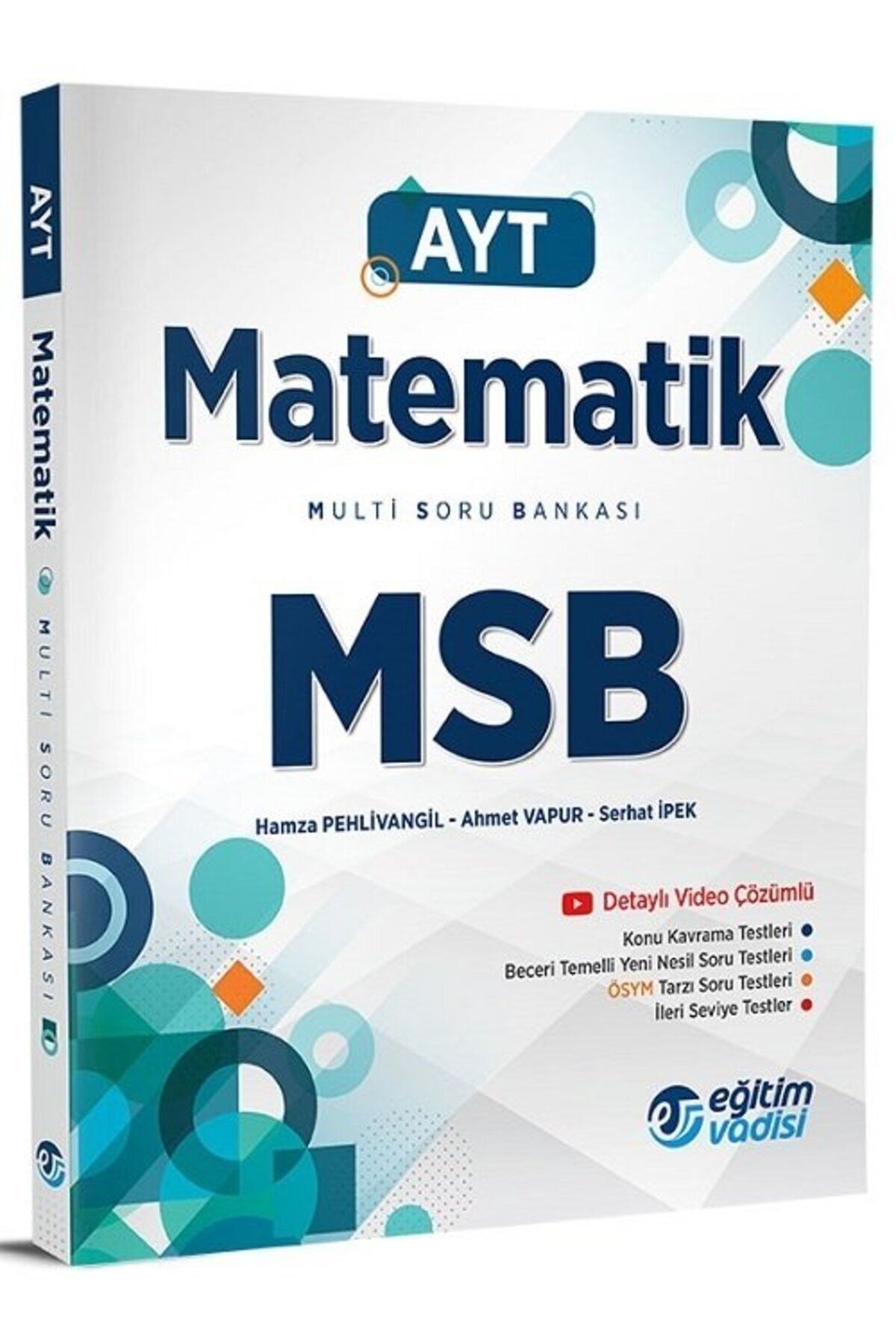 YKS AYT Matematik MSB Multi Soru Bankası Video Çözümlü Eğitim Vadisi Yayınları